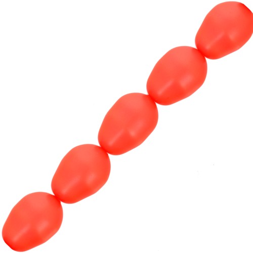 Perles poires nacrées Swarovski 5821 11x8 mm - Crystal Neon Red Pearl x5