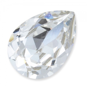 Cabochon Swarovski 4320 8x6 mm Crystal x1