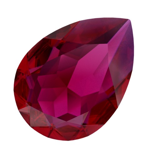 Cabochon Swarovski 4320 14x10 mm Scarlet Ignite x1