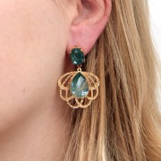 Cabochon Swarovski 4320 18x13 mm - Reinvented Dark Jonquil x1