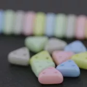 eMMA® Bead 3 x 6 mm Pastel Light Grey/Silver x5g