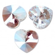 Coeurs Swarovski 6228 10,3x10 mm Crystal Shimmer x6