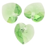 Coeurs Swarovski 6228 10.3x10 mm - ReCreated Peridot x6
