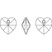 Coeurs Swarovski 6228 10.3x10 mm - ReCreated Peridot x6