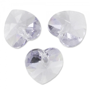Coeur Swarovski 6228 14,4x14 mm Smoky Mauve