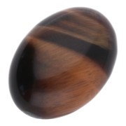 Cabochon ovale 18x13 mm Oeil de Tigre