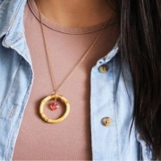 Pendentif coeur en cristal Swarovski 6228 14,4x14mm Aquamarine Shimmer x1