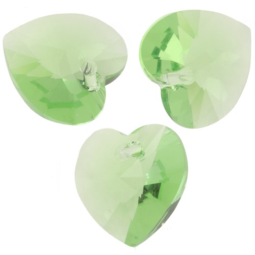 Coeur Swarovski 6228 14.4x14 mm - Reinvented Peridot x1