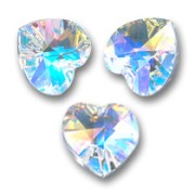 Coeur Swarovski 6228 18x17.5 mm Crystal AB x1|raw }}