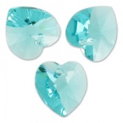 Coeur Swarovski 6228 18x17.5 mm Light Turquoise x1