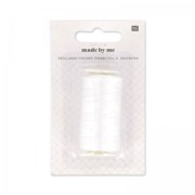 Fil à crocheter Made By Me en nylon Blanc x 300 m