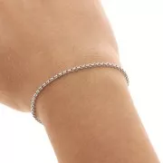 Chaîne maille jaseron 1,9 mm en Acier inoxydable x95cm