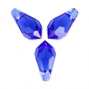 Gouttes Swarovski 6000 11x5.5 mm Majestic Blue x8