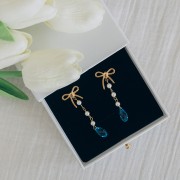 Goutte Swarovski 6010 13x6.5 mm Aquamarine x1