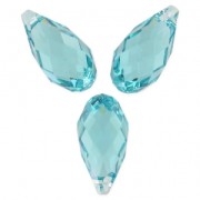 Goutte Swarovski 6010 13x6.5 mm Light Turquoise x1