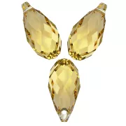 Gouttes Swarovski 6010 11x5.5 mm - ReCreated Dark Jonquil x4