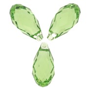 Gouttes Swarovski 6010 11x5.5 mm - Reinvented Peridot x4