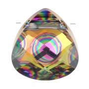 Goutte Swarovski 6012 15,4x14 mm Peacock Eye x1