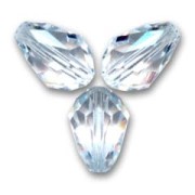 Poires Swarovski 5500 9x6 mm Crystal  x4|raw }}