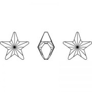 Cabochon Swarovski 4745 10 mm Crystal  x1