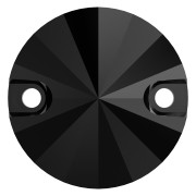 Cabochon - intercalaire - Swarovski 3200 12 mm Jet x1