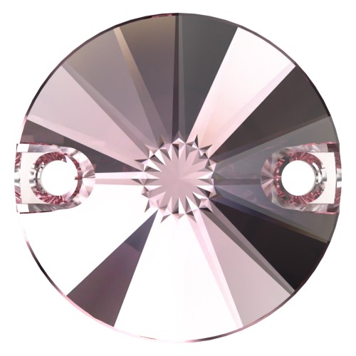 Cabochon - intercalaire - Swarovski 3200 12 mm Light rose x1