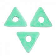 Triangles en céramique 7 mm Mint mat x10|raw }}