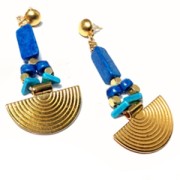 Triangles en céramique 7 mm Mint mat x10