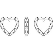 Coeur Swarovski 6225 18 mm Crystal x1