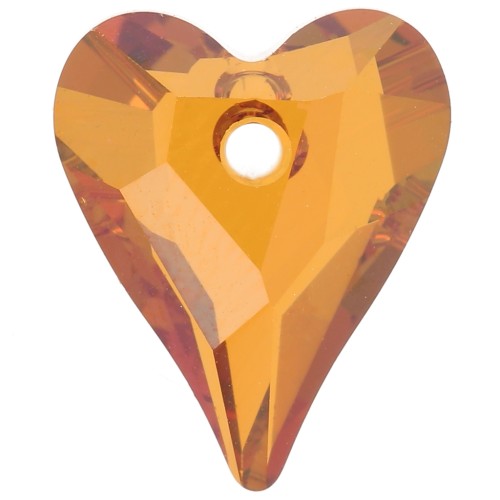 Coeur Swarovski Wild 6240 12 mm Crystal Copper x1