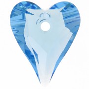 Coeur Swarovski Wild 6240 12 mm Aquamarine x1