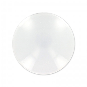 Cabochon loupe en verre  14 mm Crystal x1