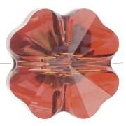 Trèfle Swarovski 5752 12 mm - Crystal Red Magma x1
