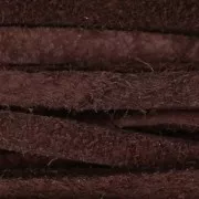 Lacet cuir façon daim