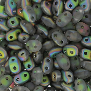 MiniDuo 2x4 mm Crystal Vitrail Mat x10g