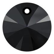 Pendentif Swarovski 6428 8 mm Jet x1