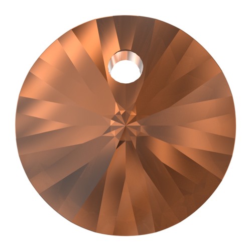 Pendentif Swarovski 6428 6 mm - Smoked Amber x1