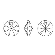 Pendentif Swarovski 6428 8 mm - Dark Rose x1