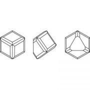 Cabochon Swarovski 4841 4 mm Crystal AB x1