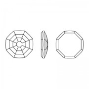 Solaris Swarovski 2611 10 mm Crystal Iridescent Green x1