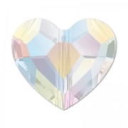 Love Bead Swarovski 5741 12 mm Crystal AB x1|raw }}