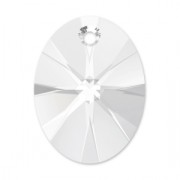 Mni oval Pendant Swarovski 6028 8 mm Crystal x1|raw }}
