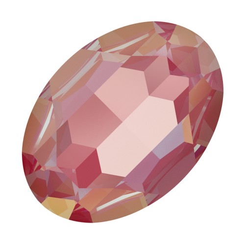 Cabochon Swarovski 4127 30x22 mm Crystal Lotus Pink DeLite x1