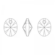Mni oval Pendant PureCrystal 6028 8 mm Crystal x1