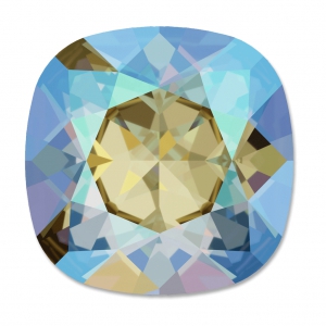 Cabochon Swarovski 4470 12 mm Black Diamond Shimmer x1