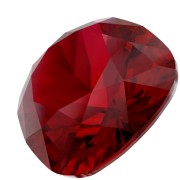 Cabochon Swarovski 4470 12 mm - Scarlet Ignite x1