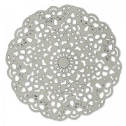 Estampes motif rosace 40 mm en Acier inox x2|raw }}