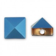 Square Spike Bead Swarovski 5061 5.5 mm Crystal Metallic Blue x1|raw }}