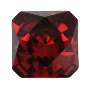 Cabochon Carré Swarovski 4499 10 mm Scarlet x1|raw }}