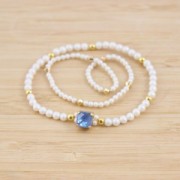 Cabochon Carré Swarovski 4499 6 mm Crystal Silky Sage Delite x1